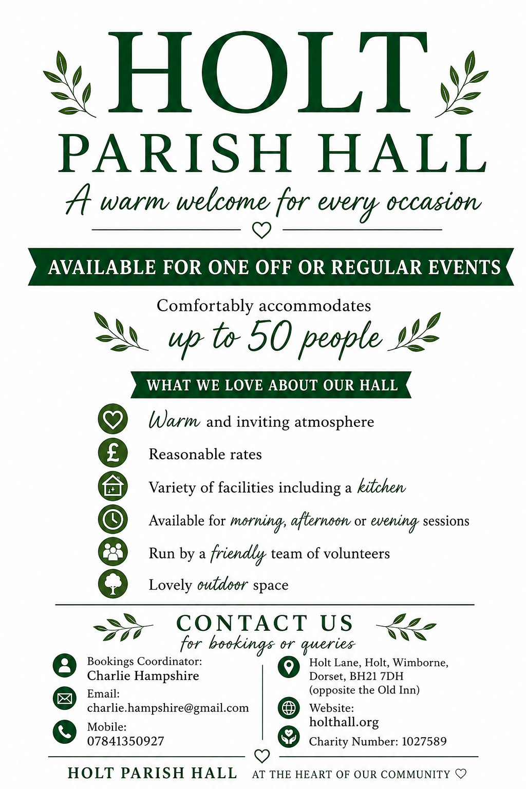 Holt Parish Hall